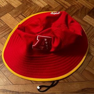 New Era NFL AFC Pro Bowl Bucket Hat OSFA Red/Gold